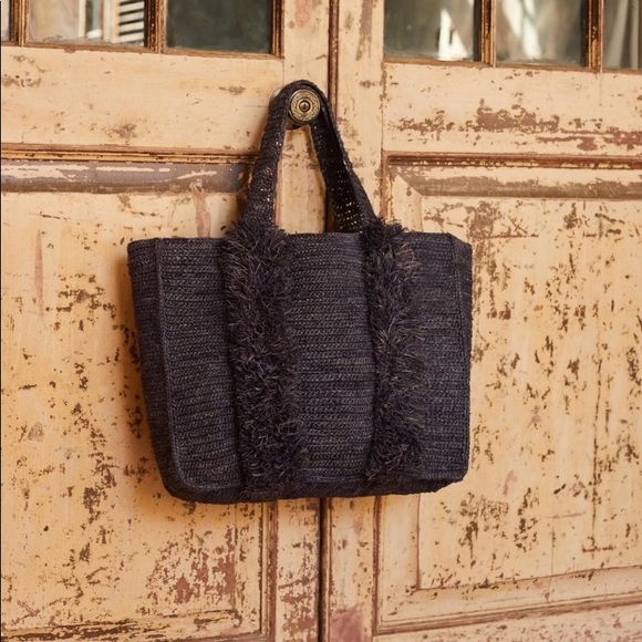 LAST DAY! RARE/NEW🌟Sézane Salma Sac navy - Picture 2 of 7